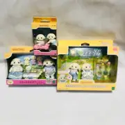 Sylvanian Families flora rabbit Family bulk set of 3 Japan Epoch Calico Critters