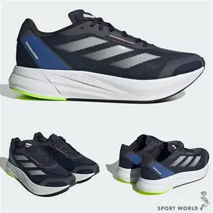 Adidas 男鞋 慢跑鞋 緩震 輕量 Duramo Speed 白/藍【運動世界】IE9674/IF0566