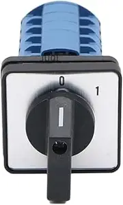 LW26-20/5 Transfer Switch 0-1 5 Floors 440V 20A Universal Rotary Selector On-Off 2Positions Cam Changeover Switch(0-1)