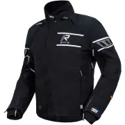 Rapto-R Black Silver Motorcycle Textile Jacket