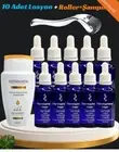 10 x DermaNewHair 50 ml, 1x DermaRoller