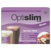 Optislim VLCD Shake Variety Pack Sachets 43g X 21