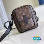 茜茜二手 LOUIS VUITTON CHRISTOPHER 路易威登 老花 相機包 手機包 斜背包 M69404