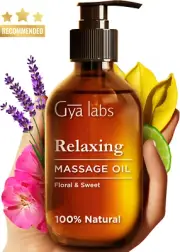 Relaxing Massage Oil for Sore Muscles Warming Non-Greasy Spa Quality 200ml