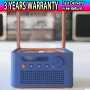 Blue for Syitren R200 Retro All-in-one CD Player Portable Bluetooth Speaker DC5V
