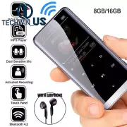 16GB bluetooth MP3 Player HIFI Sport Music Speakers MP4 Media FM Radio Recorder