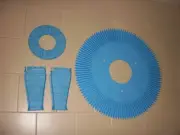 KREEPY KRAULY AUTO POOL CLEANER 4 PEICE OVERHUAL KIT TO SUIT SSS & OLDER MODELS