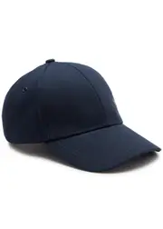 Paul Smith Zebra-embroidered Cotton cap - Navy ONE SIZE