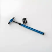 Pit Repair And Shaping Hammer w/ 5 Replacement Heads Non Slip Grip Dent Repair