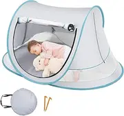 Baby Canopy for Beach - Baby Dome for Beach | Sand-Proof Canopy Lightweight Outdoor Sunshade for Play Rest Backyard Picnic Lake Vacation Park Camping Hiking Fishing Travel