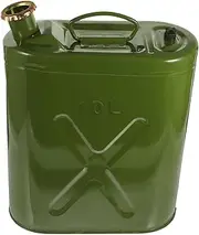 iplusmile 1pc Oil Barrel Gas Can Gas Tank 10l Oil Storage Barrel Liquid Barrel Gasoline Storage Barrel Oil Storage Can Standby Gasoline Barrel 10l Fuel Tank 10l Oil Tank Tinplate Green