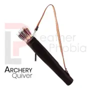 Back Arrow Quiver Genuine Cow Leather Arrow Holder Traditional Handmade Quivers