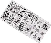 Minkissy Manicure Stencil Nail Decoration Stencil Stamps for Nail Art Patrick's Day Theme