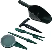 1 Set Ergonomic Soil Dibber Shovel Durable Plastic Gardening Tool for Easy Digging Sowing and Transplanting Supplies for Planting and Cultivation