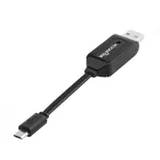 UTG03 USB 2.0 Micro USB to SD TF OTG Card Reader Charge Cable for Android Phone