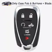 Smart Remote Key Case Fob 6 Buttons Shell for 2016 - 2020 2021 Chevrolet Camaro