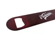 Victoria Red And White 7" Bartender's Flat Beer Bottle Opener