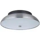 Craftmade X6811-FBBNK-LED Soul Flush Mount Flat Black / Brushed Polished Nickel