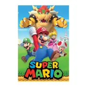 Impact Merch Super Mario Bowser Regular Sized Poster Wall Hanging Decor 92cm