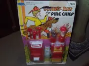 VINTAGE SCOOBY-DOO FIRE CHIEF HANNA BARBERA RARE HARMONY TOYS OLD STOCK NEW 1976
