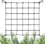 Grow Tent Net, Dog Fence, Camping, Garden Fence for Plugging, Mobile Fence, Bird Protection Net, Pond Net, Fine Mesh Window Net (60 x 60 cm)