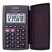 Casio POCKET Calculator HL-820LV-BK Large Display 8-Digit LCD BLACK HL-820 HL820