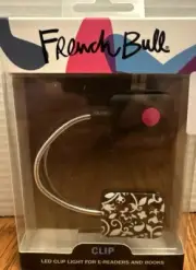 Booklight For E-readers And Books. French Bull Clip Light - LED. NEW