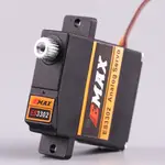 EMAX ES3302 4.8V/6.0V 2.4/2.8KGF.CM 金屬齒輪模擬迷你伺服雙葉 JR 插頭用於遙控飛機