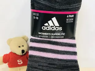 【Sunny Buy】◎現貨◎ 愛迪達 Adidas 女 運動短襪 6入組 隱形襪 運動襪