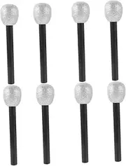 Garneck Sets Fake Microphone Models Glitter Boys and Girls Microphone Toy Party Supplies Stage Props Role Play Accessory Pcs