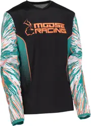 Moose Offroad Agroid, jersey youth , color: Orange/Black , size: XL