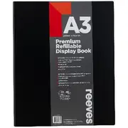 Reeves Refillable Display Book A3