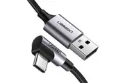 UGREEN UG-50942 USB-A to USB-C Cable - 2m - Angled