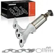 Front Exhaust Manifold Catalytic Converter with Gasket Kit Direct-Fit Compatible with Ford Fusion 2006 & Mercury Milan 2006, 2.3L, E.P.A. Compliant