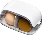 Makeup Sponge Case, Portable Dustproof Cosmetic Box, Cosmetic Egg Storage Box, Beauty Tools Storage Box, Makeup Blender Storage Case, Dustproof Makeup Sponge Holder, Makeup Sponge Case for Travel, a,