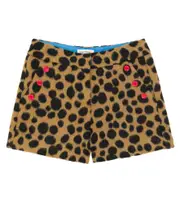 [Marc Jacobs Kids] Marc Jacobs Kids Leopard-printed shorts Y 4 brown
