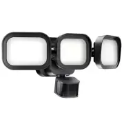 LED Motion Sensor Outdoor Lights, 6500LM, 270° 72FT Detected Range, Dusk to