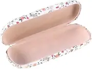 [Yosoo] Portable Eyeglasses Case Floral Sunglasses Hard Eye Glasses Case Protector Box Holder Fabrics Floral Retro Light Glasses Case Hard Storage Box