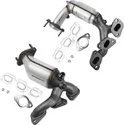 Catalytic Converter Compatible with Ford Escape 2001-2007, Mazda Tribute 2001-2006, Mercury Mariner 2005-2007 3.0L V6 Catalytic Convertor Direct-fit 16412 16410 (EPA Compliant)