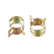 Steel Band Clamp 13mm Hose Tube Spring Clips Clamp Manganese Steel 50Pcs