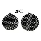 2x Induction Hob Protection Mat Heat Resistant Mat for Hob