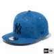 NEW ERA 59FIFTY 5950 LOGO NY 淺丹寧/黑