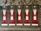West Elm Crewel Folk Santa Pillow Cover, 12"x21" NEW