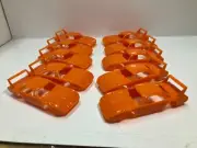 TYCO ( 10 ) PLYMOUTH SUPERBIRD TEST SHOT ORANGE BODY ~ use on AFX Aurora HO ~NEW