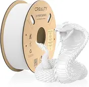Creality Official 3D Printer Filament, Hyper PLA High Speed Filament, 1.75 mm 3D Printing Filament for High Speed Printing, Dimensional Accuracy +/-0.02 mm, 1 kg/Spool - White