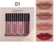 4 Pcs Set Handaiyan Matte Liquid Lipstick Long-lasting Lipstick S7 Beauty