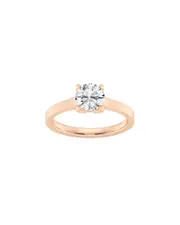 Lab Grown Diamonds 14K Rose Gold 0.50 ct. tw. Lab-Grown Diamond Solitaire Engagement Ring