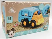 New Box Green Toys Disney Mickey Mouse Blue/Yellow Recycling Truck Play Vehicle