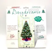 Vtg Dimensions Daydreams Counted Cross Stitch Kit Christmas Welcome Friends