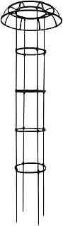 Garden Trellis - Climbing Plants Support | Plant Support Clips For Climbing Plants Outdoor | Adjusted Between 41-65 Inches | Round Trellis | Vegetable Support Frame For Vine Bean Cucumber Zucchini Gra